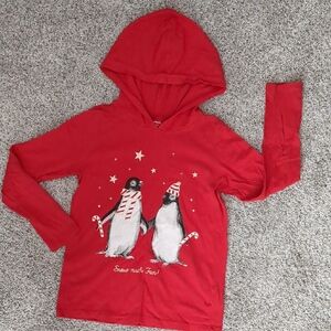Carter's Hooded Holiday Top (Size 12)